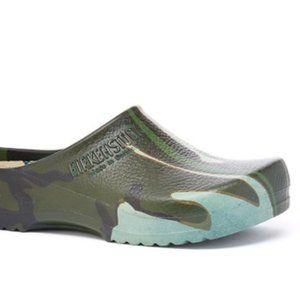 Camo Birkenstock Clog
